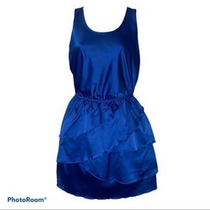 LC Lauren Conrad Dress Blue Sleeveless Size 4